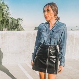 Nordstrom Tops - Brand new jean top! Nordstrom Tops - Brand new jean top!